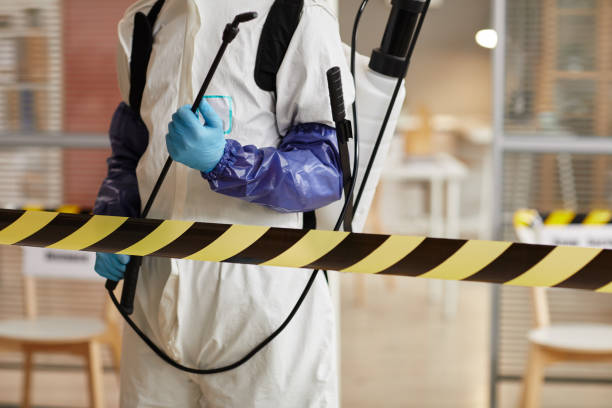 Professional Biohazard Cleanup technician working in Millington, TN